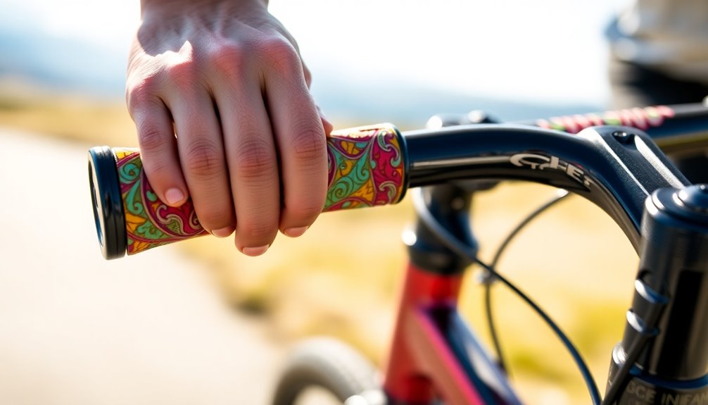 comfortable grips for control