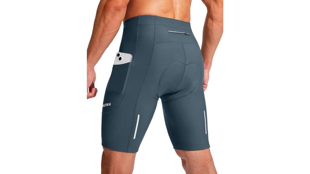 comfortable padded cycling shorts