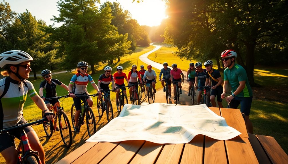 community cycling events coordination