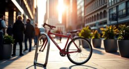 compact collapsible bike racks