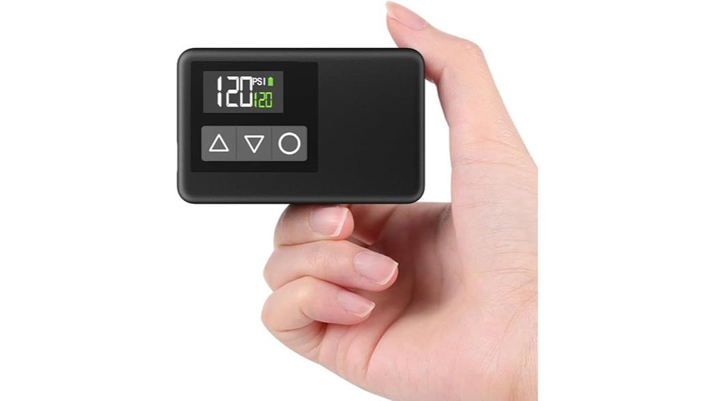 compact electric bike pump