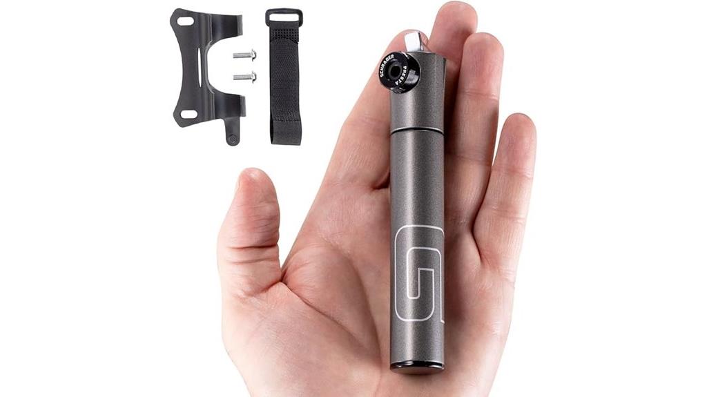 compact mtb tire pump