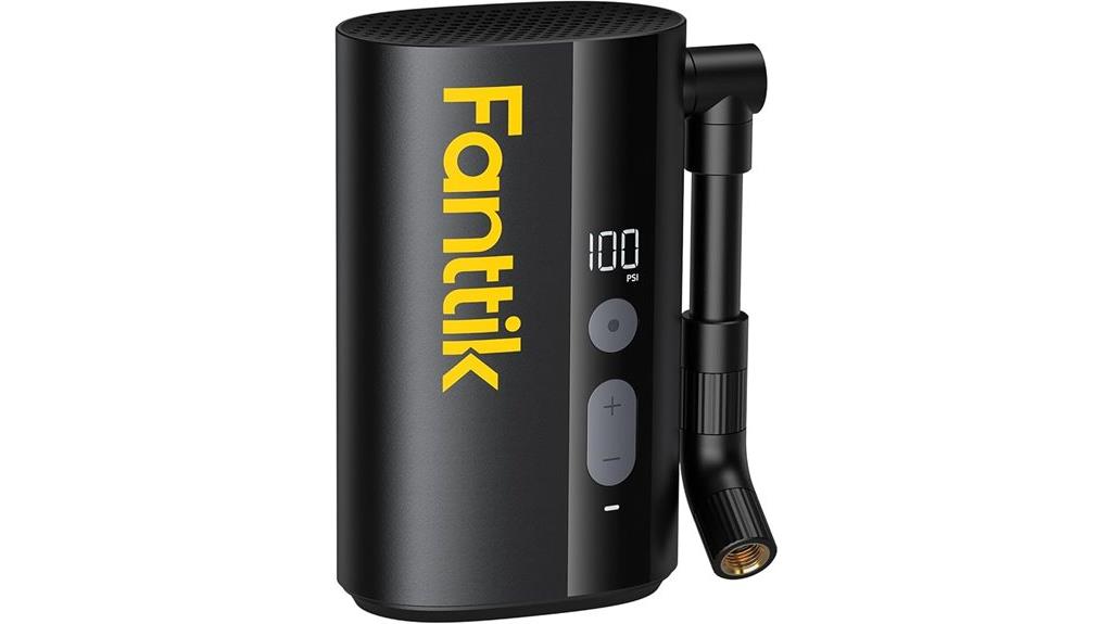 compact portable bike pump