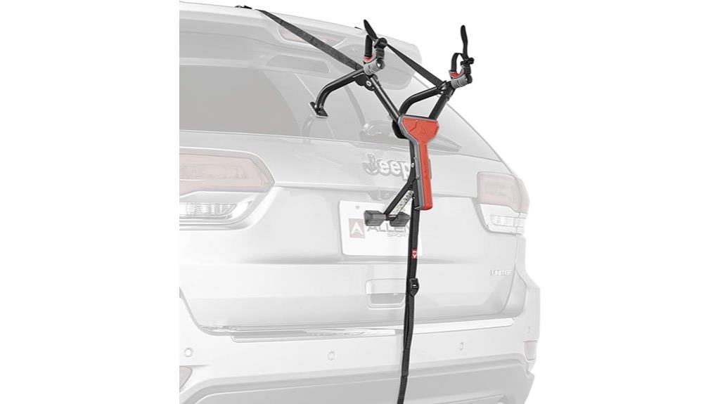 compact trunk bike rack