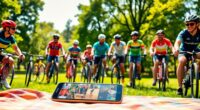 connecting cyclists through social media