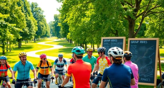 connecting with fellow cyclists