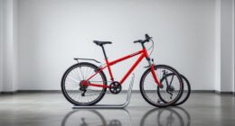 convenient storage for bikes