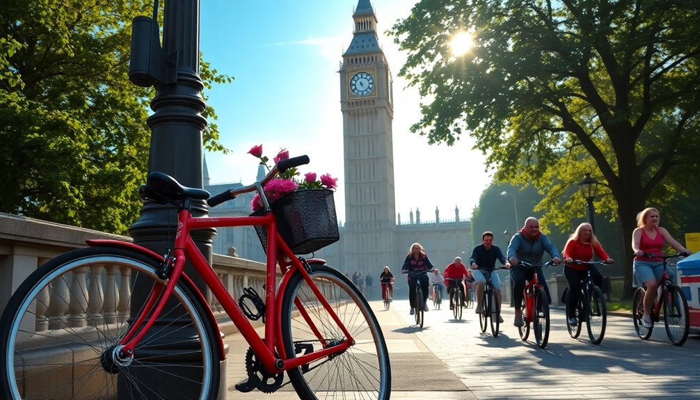 cultural bike tours london