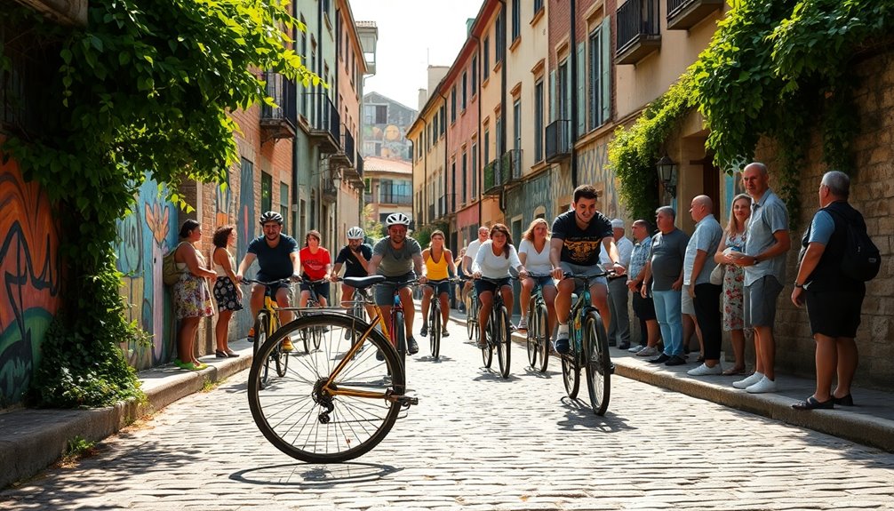 cultural exploration through biking