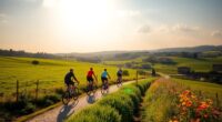 cycle path arrival emilia romagna