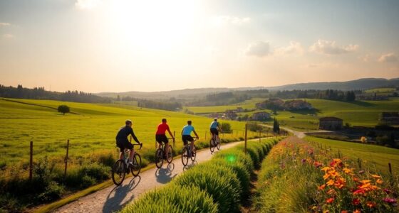cycle path arrival emilia romagna
