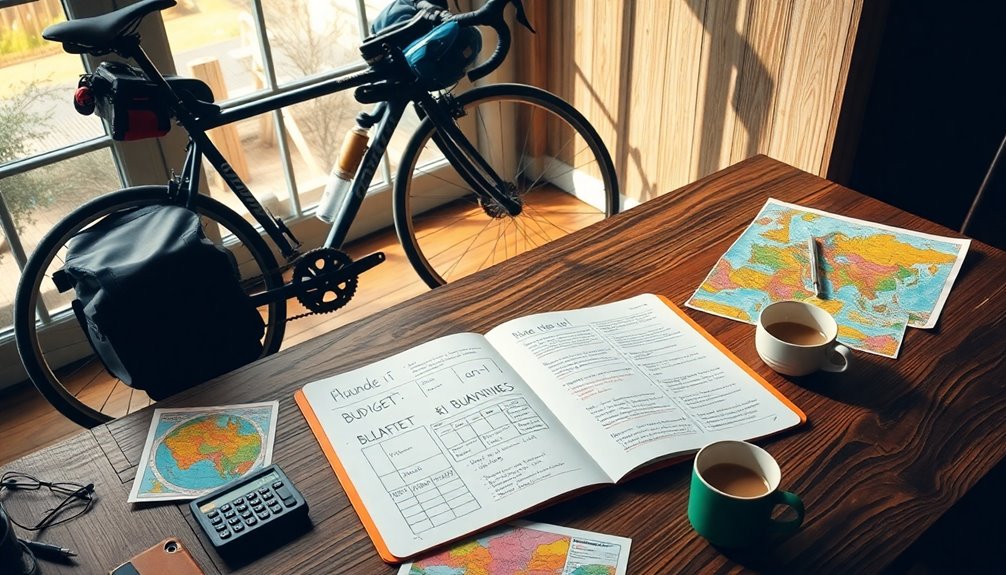 cycle tour budgeting tips