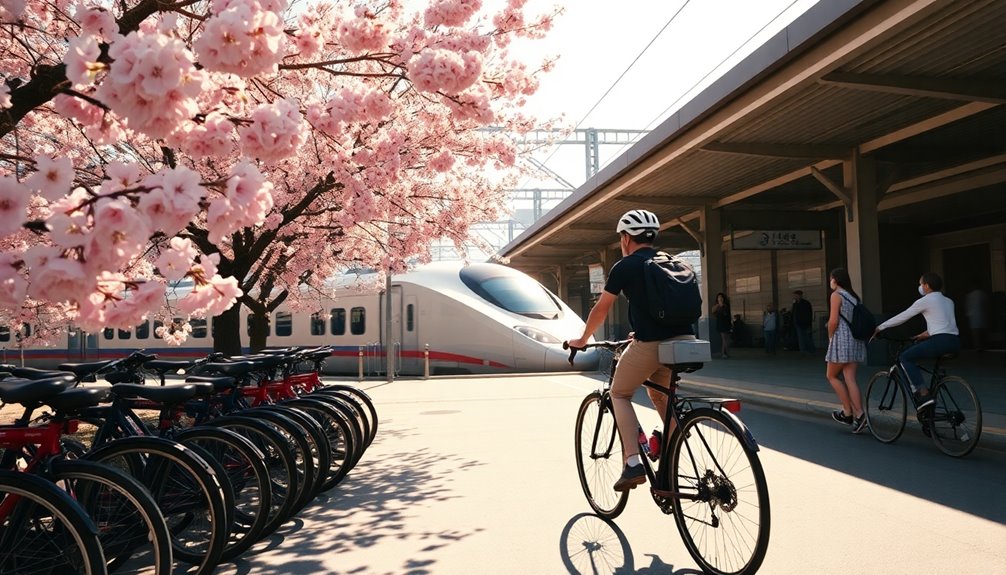 cycling and public transport integration