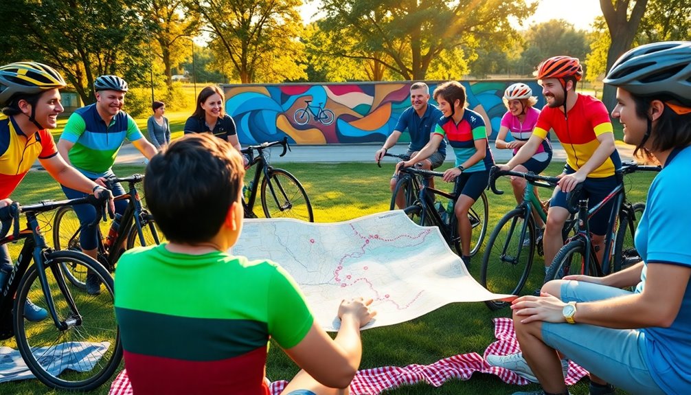 cycling community friendship bonds