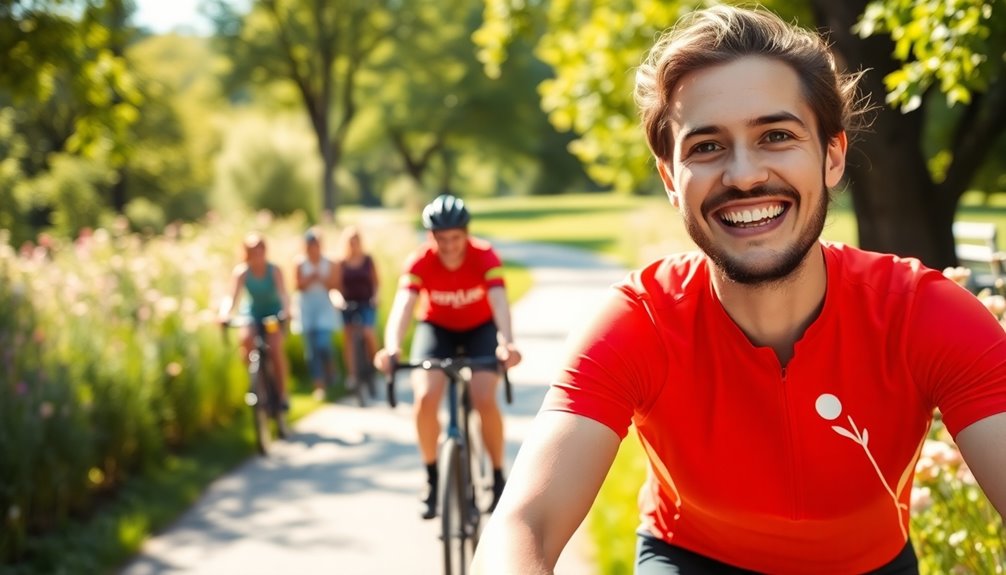 cycling enhances mental well being