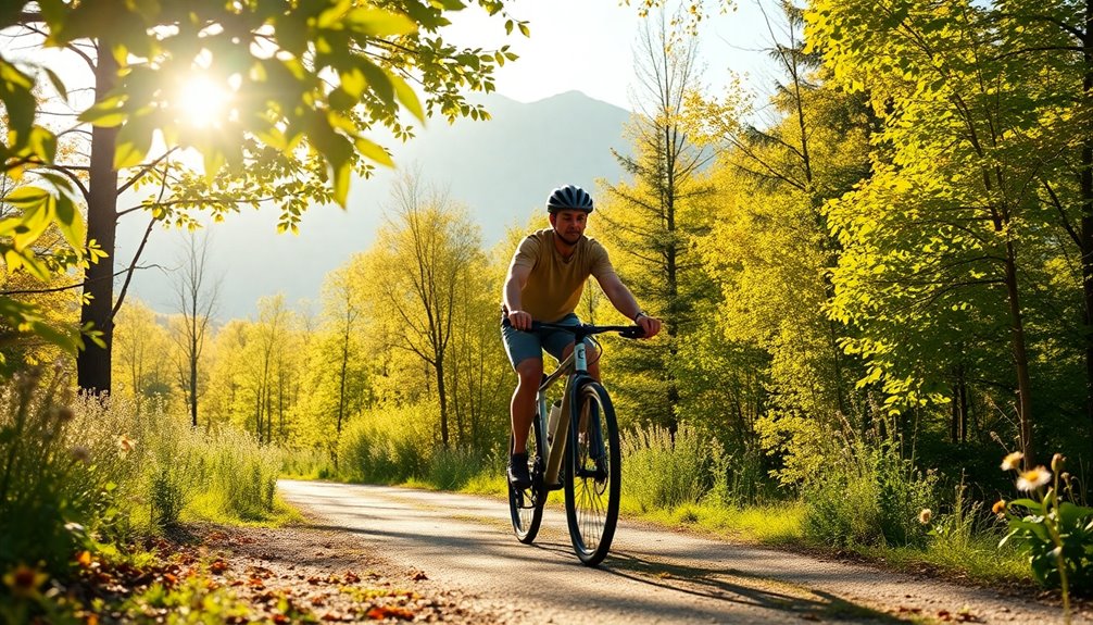 cycling enhances personal well being