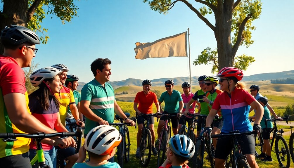 cycling events foster community