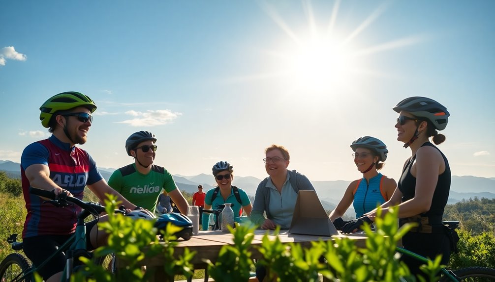 cycling fosters community bonds