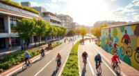 cycling friendly urban environments