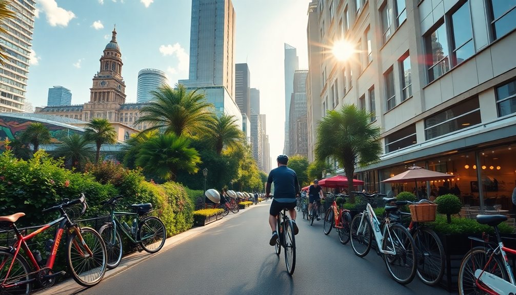 cycling hotspots in cities