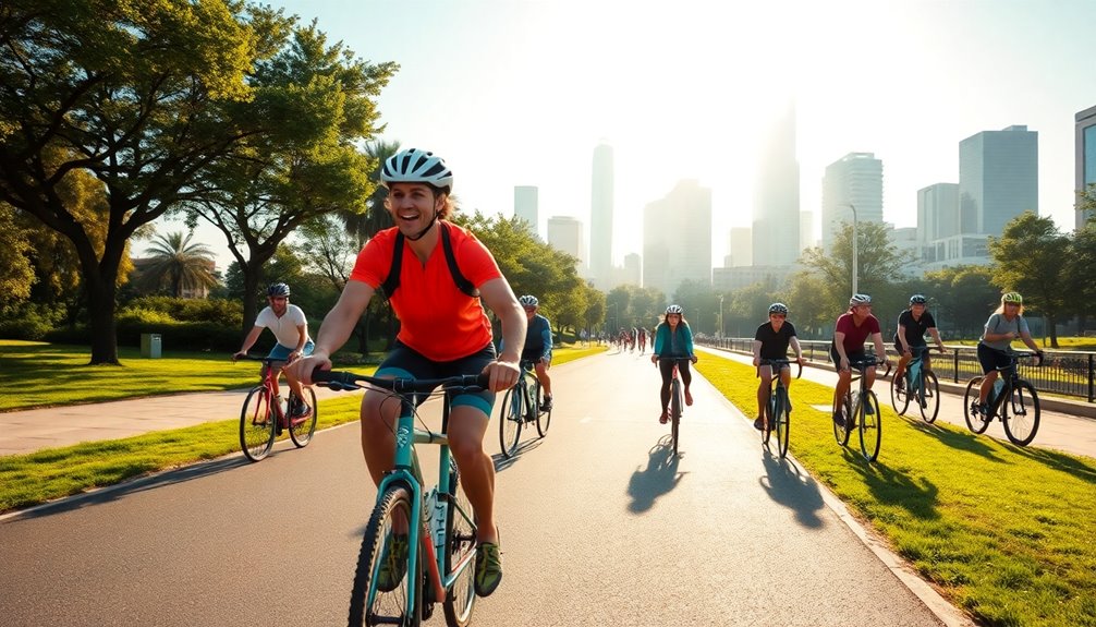cycling improves physical health