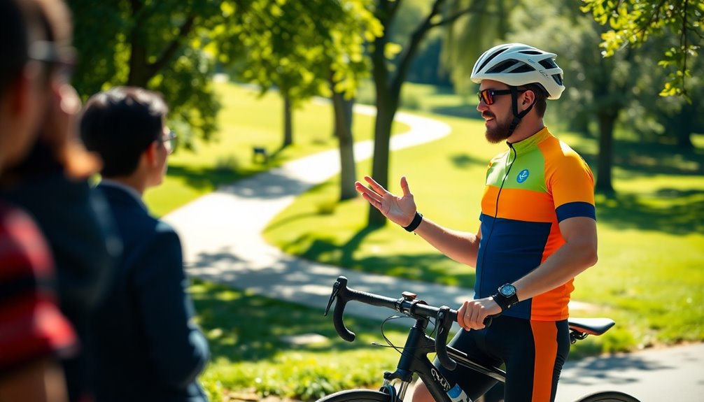 cycling influencer interview insights