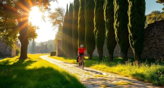 cycling on appian way
