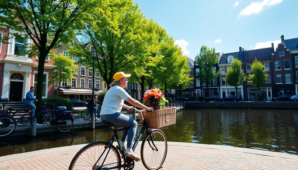 cycling paradise in amsterdam