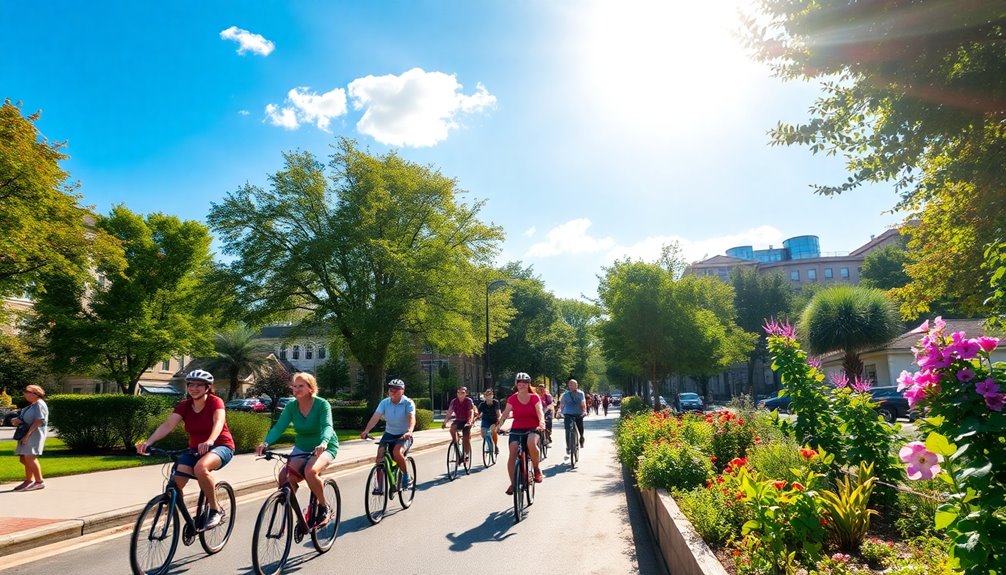 cycling promotes health benefits