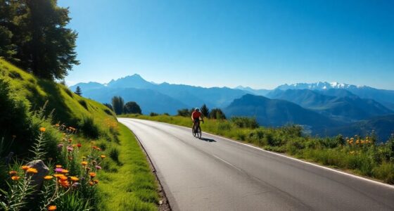 cycling route after susa