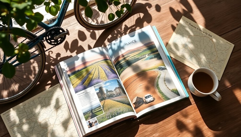 cycling travel books france