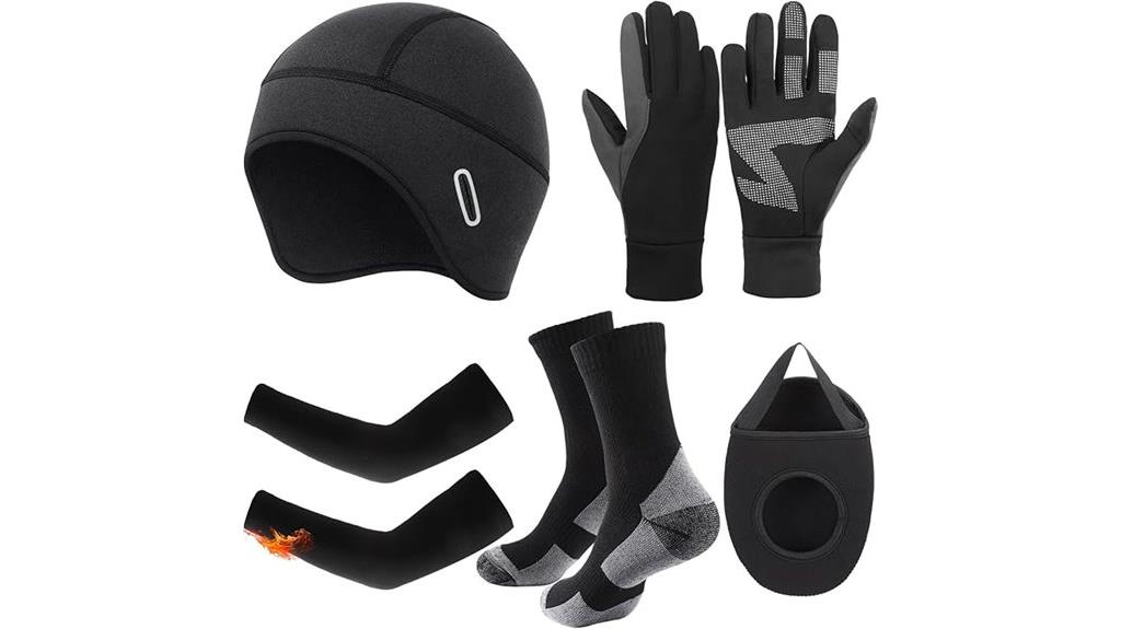 cycling warm accessories set