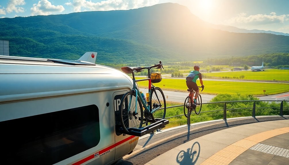cyclist accommodation options available