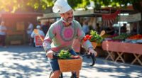cyclist culinary adventures