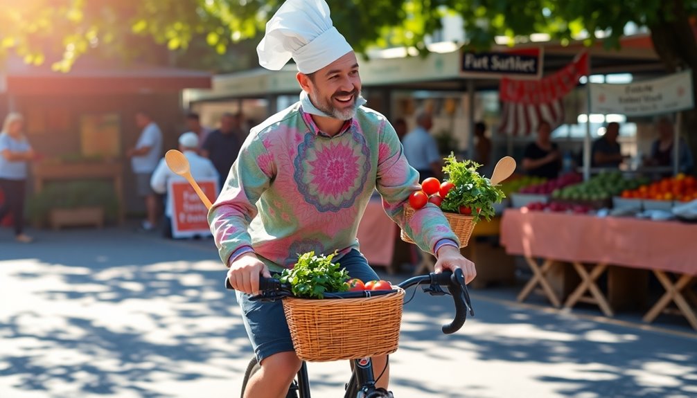 cyclist culinary adventures