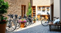cyclist friendly hotel services