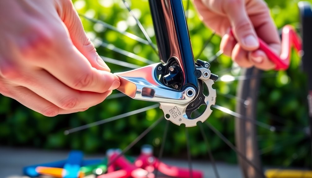 derailleur settings and adjustments