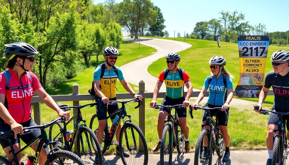 diverse cycling sport experiences