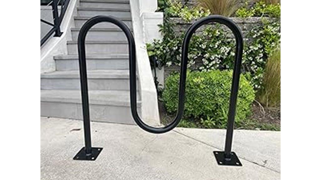 durable galvanized steel bike racks