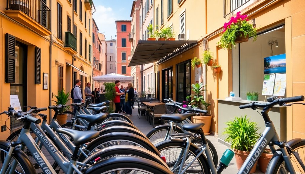 e bike rental in italy