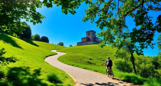easy cycling route italy