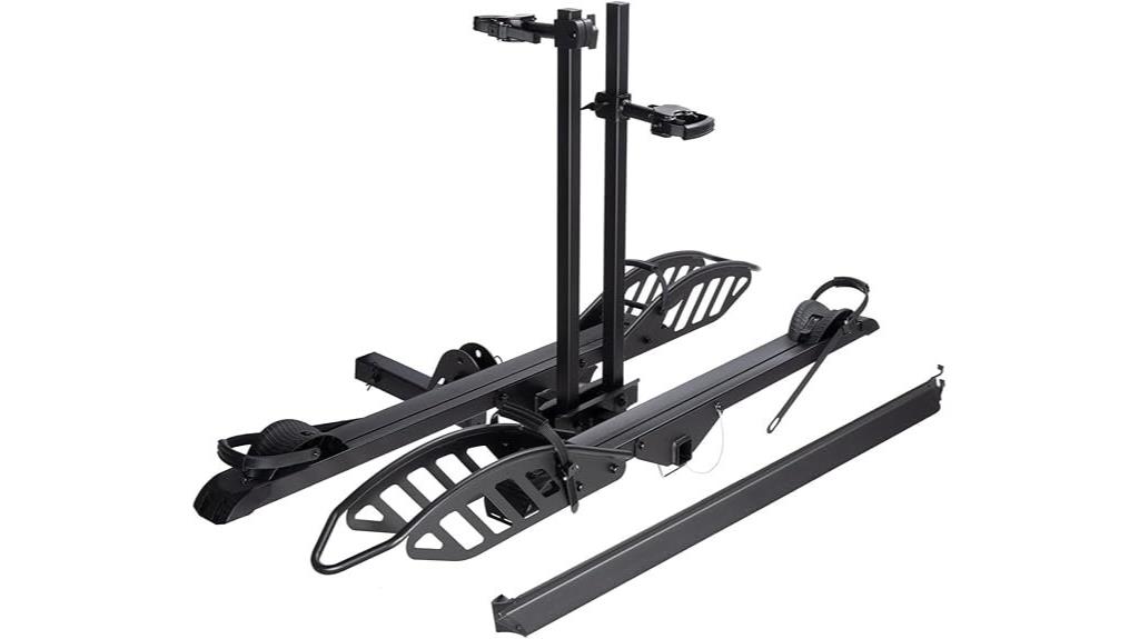 ebike rack with ramp