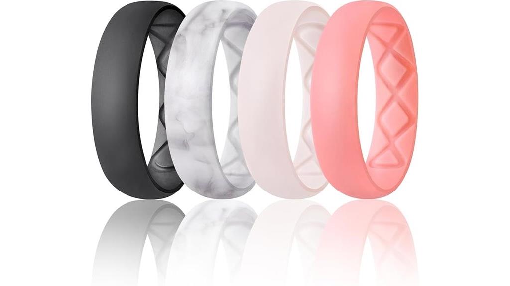 egnaro women s silicone ring