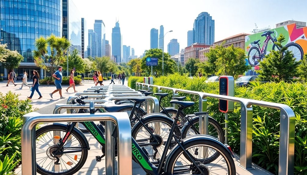 electric bike charging stations