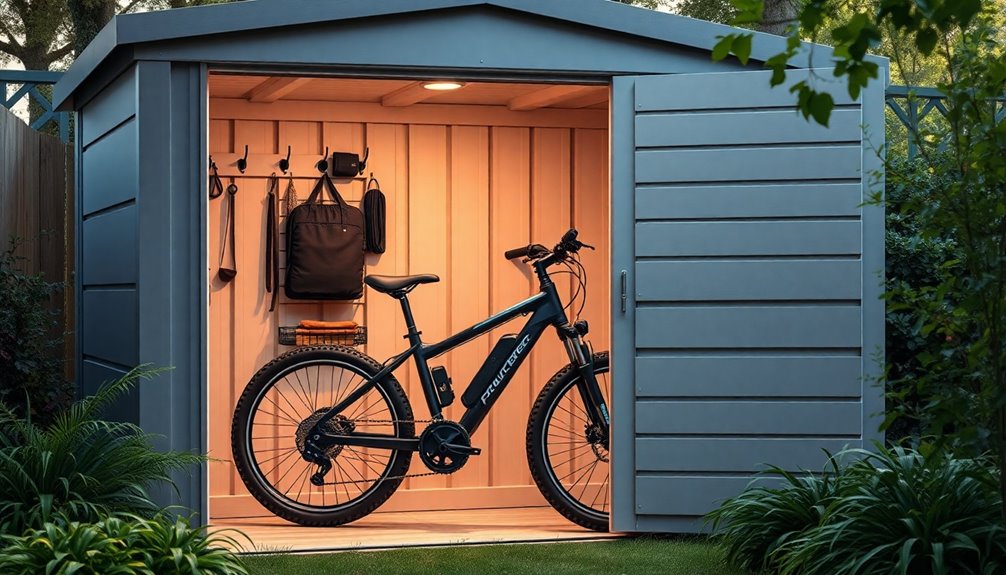 electric bike storage options