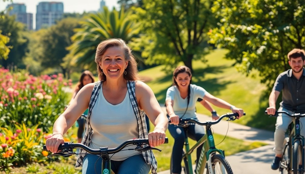 electric bikes improve health