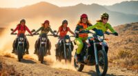 empowered women on motorcycles