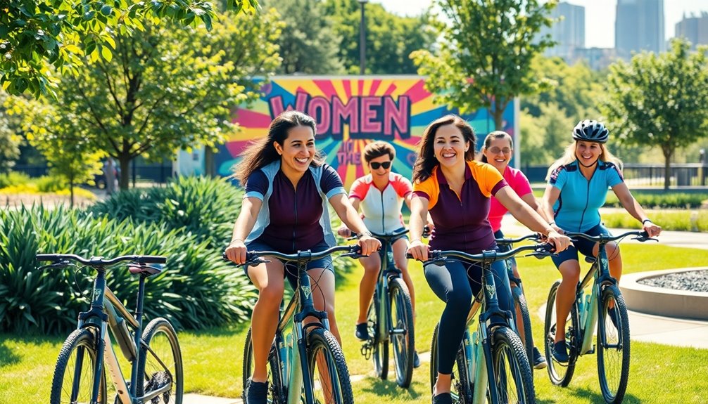 empowering women in cycling