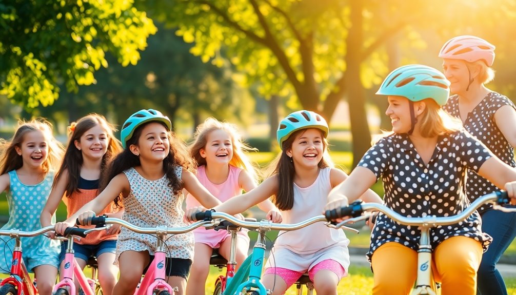 empowering young girls riding