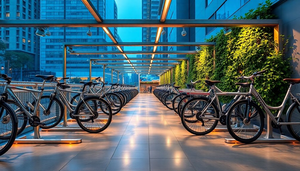 enhanced bike parking security